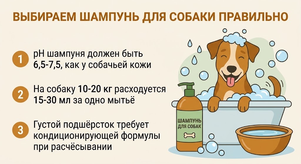 Выбираем шампунь для собаки правильно