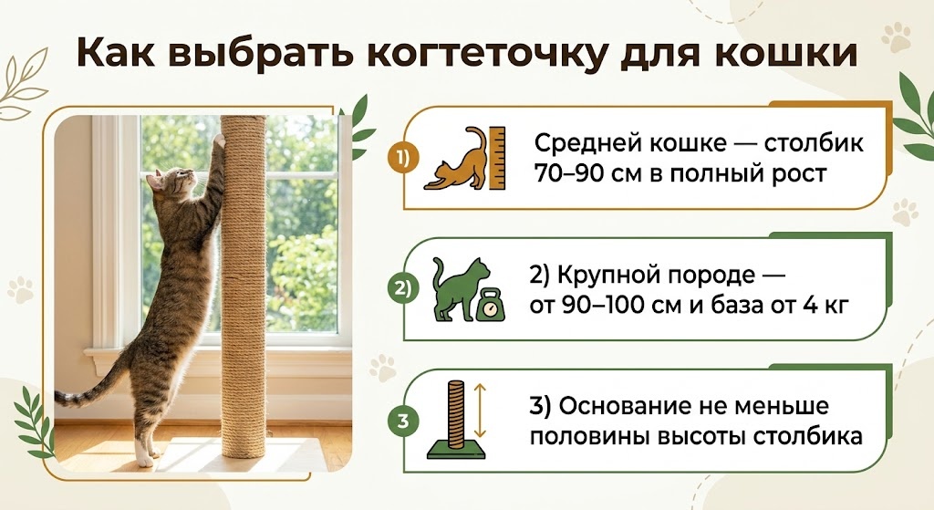 Как выбрать когтеточку для кошки
